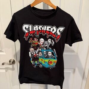 Horror Slashers Adult Graphic Tee